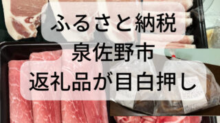 ふるさと納税泉佐野市ブログで紹介