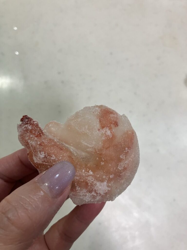 解凍後のむきえび