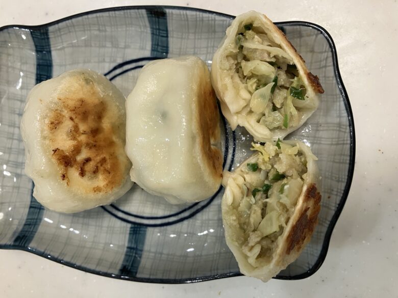 はながさのホワイト餃子レビュー